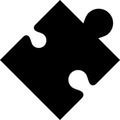 Puzzle Part Simple Line Art Svg, Free Vectors File
